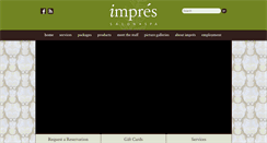Desktop Screenshot of impressalon.com